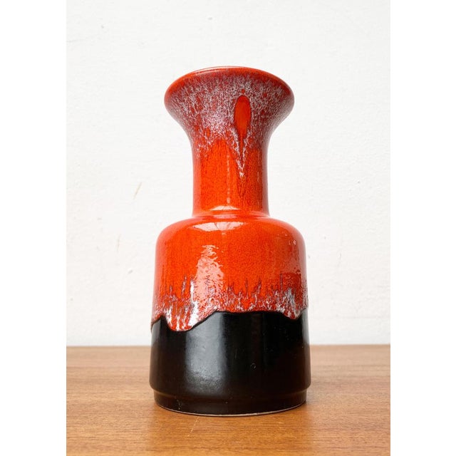 Vintage West German Pottery WGP Vase from Jasba, 1970s For Sale - Image 14 of 14