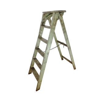 Vintage Shop Ladder, 1930s For Sale