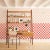 Not Yet Made - Made To Order SAMPLE - Schumacher X Backdrop Gambit Panel Wallpaper In Earthy Pink & Red For Sale - Image 5 of 5