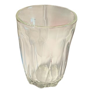 1970s Duralex Glasses With Teardrop Panels Made in France - 24 pcs For Sale