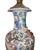 Metal 19th Century Chinese Famille Rose Porcelain & Bronze Table Lamp For Sale - Image 7 of 8