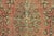 Tabriz Rug 8’1” X 11′ Pink Wool Vintage Distressed Hand-Knotted Carpet For Sale - Image 10 of 15
