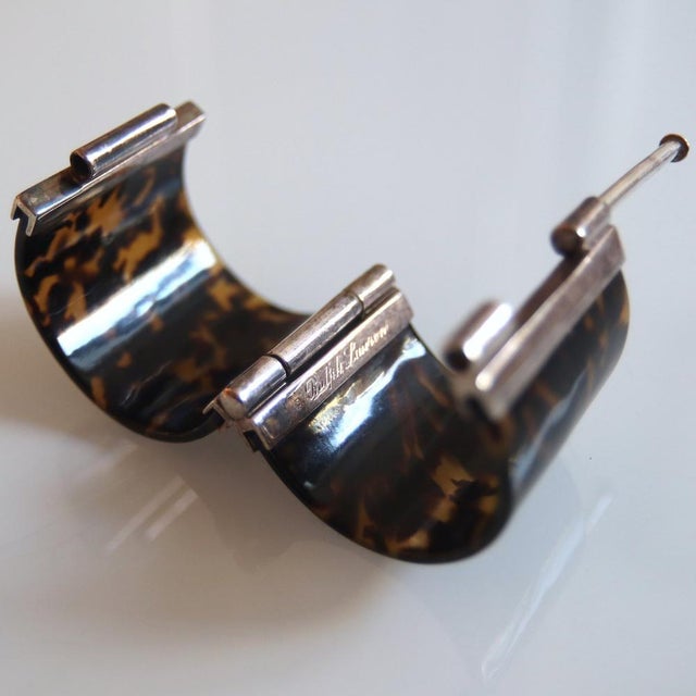 Vintage Faux Tortoise Cuff Bracelet from Ralph Lauren, 1980s For Sale - Image 4 of 8