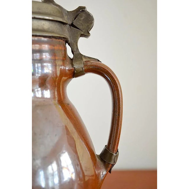 Brown Bunzlauer Beer Mug, 1827 For Sale - Image 8 of 10