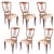 Wood Vintage Chairs in Mahogany, 1940s, Set of 6 For Sale - Image 7 of 7