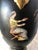 Antique Italian Neoclassical Basalt Grecian Style Porcelain Urn Vase For Sale - Image 10 of 13