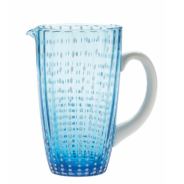 Zafferano Perle Carafe - Aquamarine For Sale - Image 4 of 4