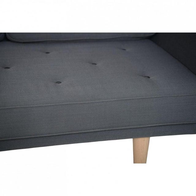 No1 Three-Seater Sofa in Grey Breeze Fusion Fabric by Børge Mogensen For Sale - Image 12 of 18