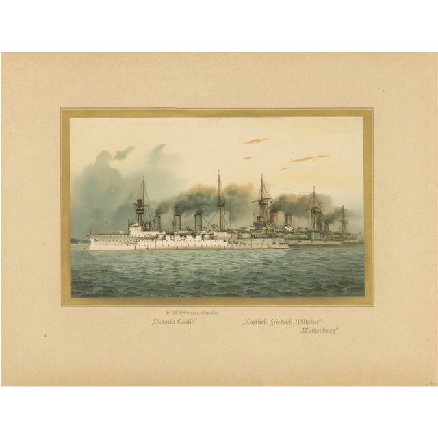 Navy Training Squadron, 1903, Paper For Sale - Image 4 of 4