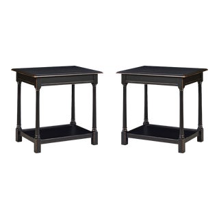 Pair of English Country End Tables For Sale
