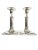 Mid-Century Dutch Silver Candleholders, Set of 2 For Sale - Image 12 of 13