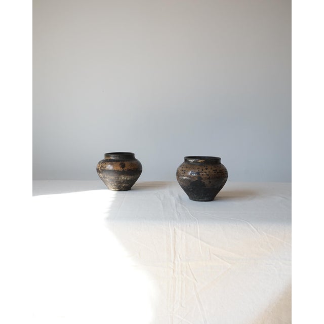 Vases in Clay, Set of 2 For Sale - Image 16 of 16