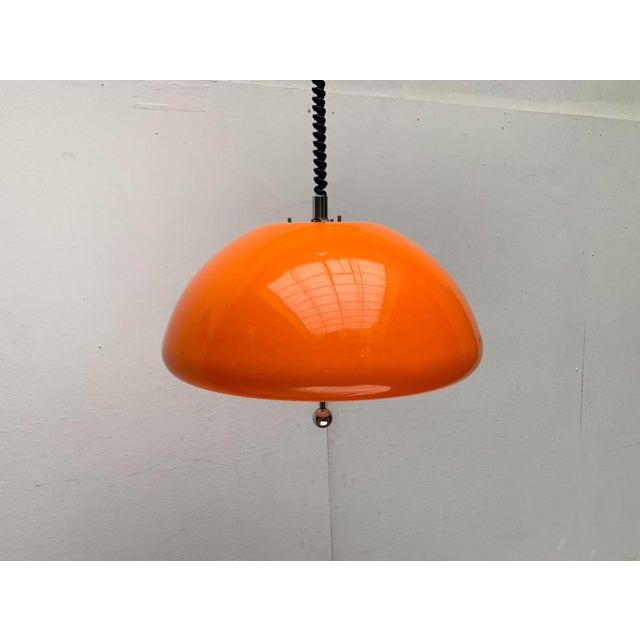 Space Age Cabras Pendant Lamp by Luigi Massoni for Guzzini, 1960s For Sale - Image 15 of 18