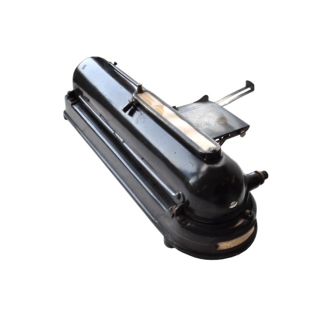 Mid-Century Modern Vintage Black Protectograph Check Writer For Sale - Image 3 of 4