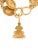 French 70s Chanel Bracelet Seal Charm Double C CC Gold Plated Logo Coco Vintage For Sale - Image 3 of 17