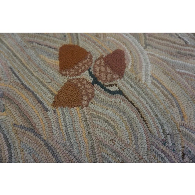 Mid 20th Century American Hooked Rug For Sale - Image 9 of 11