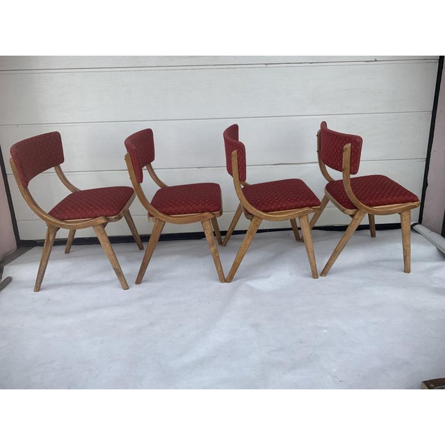 Dining Chairs from Zakłady Mebli Giętych Radomsko, 1960s, Set of 4 For Sale - Image 4 of 18