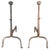 Cast Iron Andirons, France, 1960, Set of 2 For Sale - Image 18 of 18