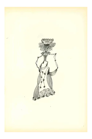 Bruno Capacci, Composition of Diodora, Original Lithograph, 1950s