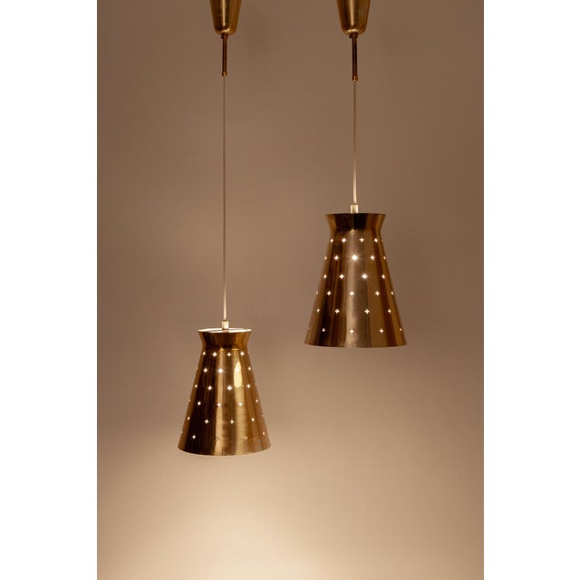 Perforated Pendants from Hillebrand Leuchten, Germany, 1950s, Set of 2 For Sale - Image 11 of 12