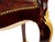 French Francois Linke Style Ormolu and Wood Leather Armchair For Sale - Image 16 of 18