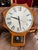 Wood Vintage United Clock Corp Octagon Electric Wall Clock For Sale - Image 7 of 12