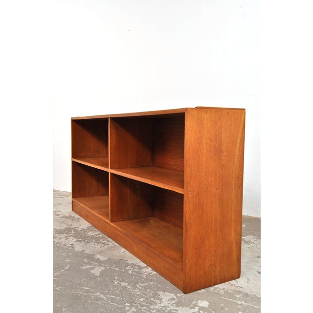 Wood Vintage Oak Bookcase, 1930s For Sale - Image 7 of 10