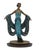 Cold painted bronze sculpture. Incised Erte signature with stamp numbered edition, foundry and date. Edition 232/300....