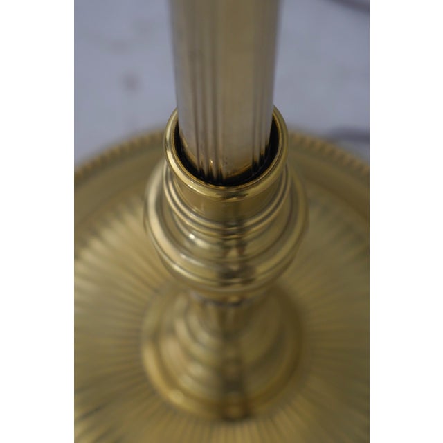 1980s Stiffel Brass 4 Light Floor Lamp Torcherie For Sale In Philadelphia - Image 6 of 12
