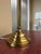 Contemporary Solid Brass Banker’s Lamp With Green Vianne Glass Shade For Sale - Image 3 of 3
