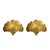 Gilt Ginkgo Appliques, 1950s, Set of 2 For Sale - Image 6 of 6