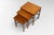 Mid-Century Modern Nesting Tables, 1970s, Set of 3 For Sale - Image 4 of 9