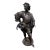 Antique 25” Signed 19th Century French Bronze Sculpture the Landsknecht Cavalier by Albert-Ernest Carrier Belleuse For Sale