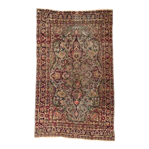 Antique Persian Kerman Rug - 03'10 X 06'02