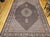 Textile Antique Persian Tabriz Mahi Rug, Hand-Knotted Wool & Silk, Herati Geometric Pattern, Navy & Ivory, 9x12 For Sale - Image 7 of 18
