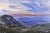 Mid-Century Modern 1950s Robert Noel Blair Framed Modernist Watercolor Landscape Painting For Sale - Image 3 of 4