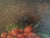 Orange Antique Painting of Still Life With Fruit For Sale - Image 8 of 11