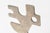 Vintage Abstract Steel Cubist Sculpture on Black Veined Marble Base, 1990 For Sale - Image 9 of 12