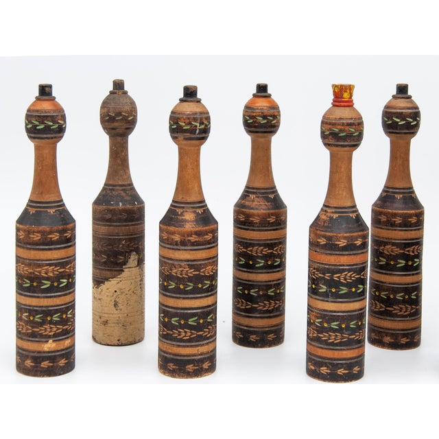 English Mid 20th Century Rug Pins - Set of 9 For Sale - Image 3 of 13