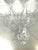 Cristal D’Arques cut Crystal wine/water goblets set of 6 discontinued glasses. Great price