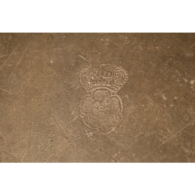 Early 19th Century Pewter Bowl For Sale - Image 9 of 10