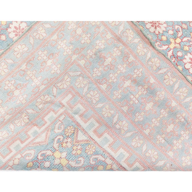 Textile Cotton Agra Rug For Sale - Image 7 of 9