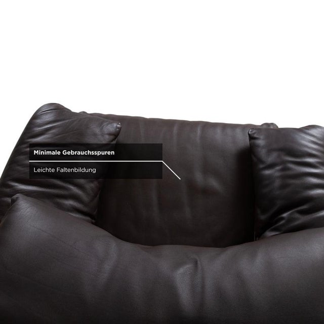 Maralunga Chair in Leather from Cassina For Sale - Image 9 of 15