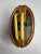 Coastal Rattan Embossed Black Metal and Wood Basket For Sale - Image 4 of 12