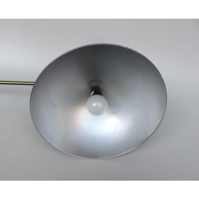 Large Table Lamp in Brass & Anthracite, Italy, 1950s For Sale - Image 18 of 18