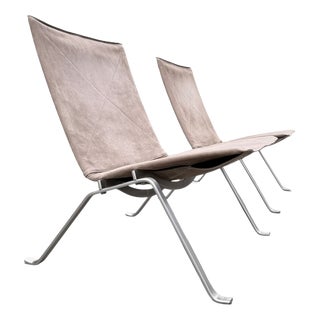 PK22 Lounge Chairs by Poul Kjærholm for E. Kold Christensen, Denmark, 1960s, Set of 2 For Sale
