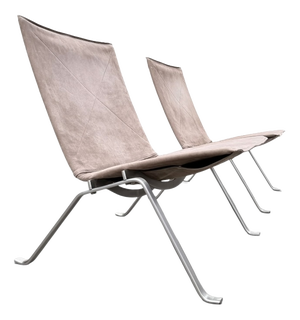 PK22 Lounge Chairs by Poul Kjærholm for E. Kold Christensen, Denmark, 1960s, Set of 2