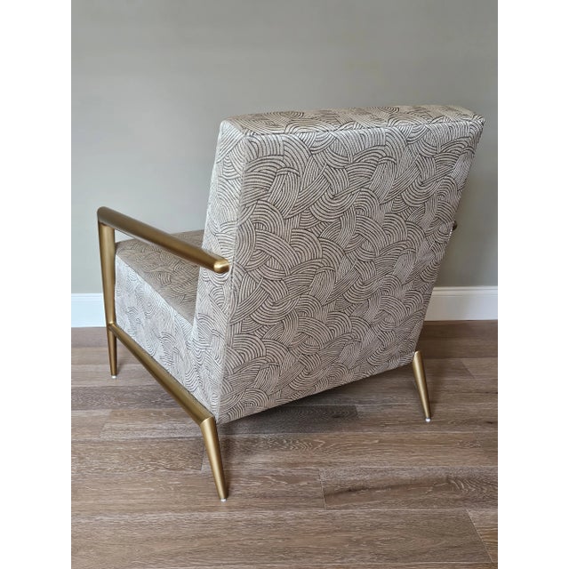 2020s Enzo Lounge Chair by Baker Luxe Furniture For Sale - Image 5 of 7