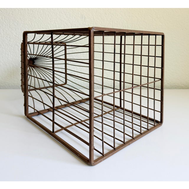 1960s Iron Pagoda Birdcage For Sale - Image 9 of 9