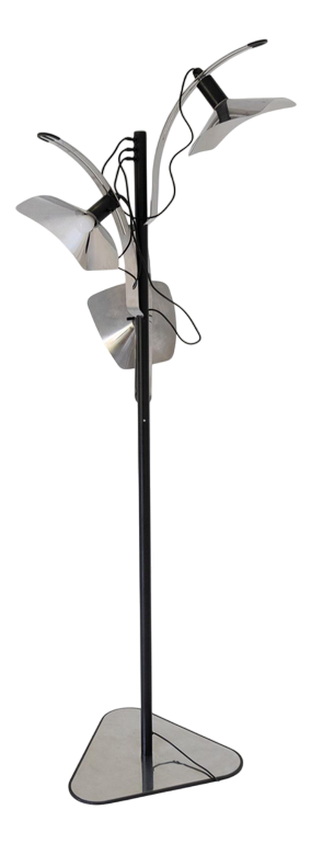 Corolla Floor Lamp by Giovanni Grignani for Studio Luci Milano, Italy, 1970s